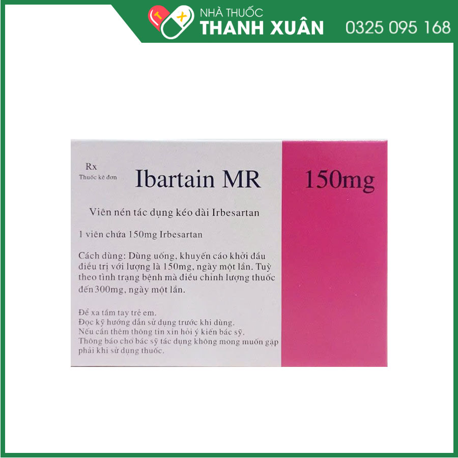 Ibartain MR điều trị cao huyết áp